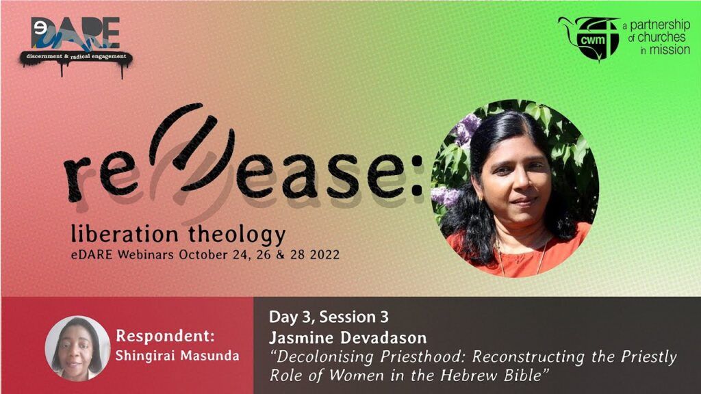 eDARE 2022: Decolonising Priesthood: Reconstructing the Priestly Role of Women in the Hebrew Bible
