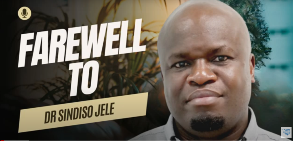 Dr Sindiso Jele: A Farewell Video to Our Mission Secretary in South Africa