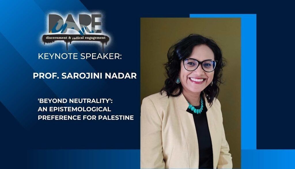 DARE 2025 | Keynote Address – Prof. Sarojini Nadar